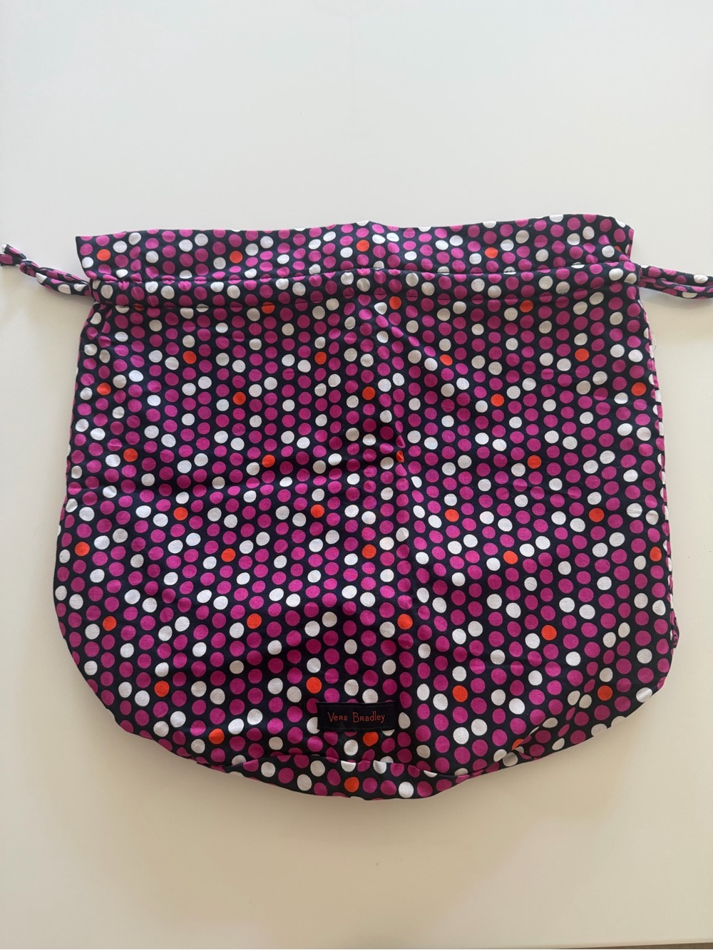 Vera Bradley Pixie Confetti Drawstring Wet Dry Bag NWOT